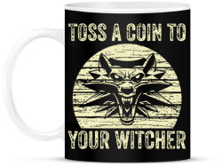 printfashion Toss a coin! - Bögre - Fekete (2099818)