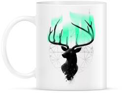 printfashion Szarvas a fényben - Bögre - Fehér (787284)