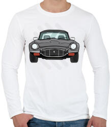 printfashion Kocsi - Férfi hosszú ujjú póló - Fehér (5125501)