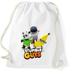 printfashion Stumble Guys - Sportzsák, Tornazsák - Fehér (14958630)
