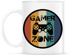 printfashion Gamer zone2 - Bögre - Fehér (13082829)