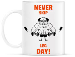 printfashion legday - Bögre - Fehér (10805691)