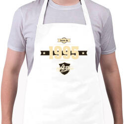 printfashion born-in-1995-cream-choco - Kötény - Fehér (4902734)