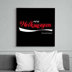 printfashion Volkswagen - Vászonkép - Fekete (15675792)