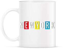 printfashion New York - Bögre - Fehér (11381767)