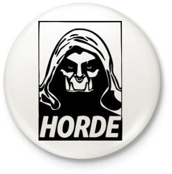 printfashion World of Warcraft Horde - Kitűző, hűtőmágnes - Fehér (3081447)