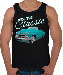 printfashion Classic car - Férfi atléta - Fekete (4236449)