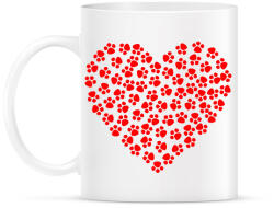 printfashion Mancs love - Bögre - Fehér (1609672)