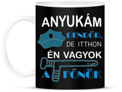 printfashion rendőr_10 - Bögre - Fekete (7696447)