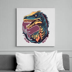 printfashion raptor - Vászonkép - Fehér (15481887)