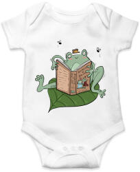 printfashion Büszkeség és békaélet - Baba Body - Fehér (14113720)