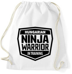 printfashion Ninja Warrior - Sportzsák, Tornazsák - Fehér (1076746)