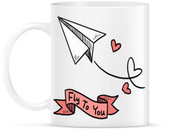 printfashion Fly to you - Bögre - Fehér (2182421)