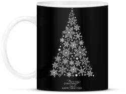 printfashion Karácsony ünnepe - Bögre - Fekete (15038857)