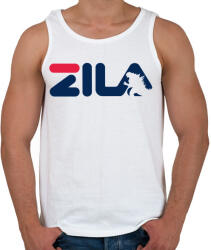 printfashion ZILA - Férfi atléta - Fehér (1181004)