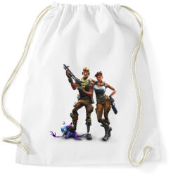 printfashion Fortnite Battle Royale Bajnokok - Sportzsák, Tornazsák - Fehér (1240148)