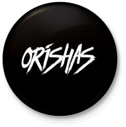 printfashion ORISHAS - Kitűző, hűtőmágnes - Fekete (10967118)