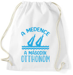 printfashion Második otthon - Sportzsák, Tornazsák - Fehér (15907604)