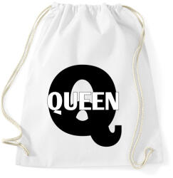printfashion Queen - Sportzsák, Tornazsák - Fehér (4447617)