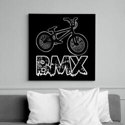 printfashion Bmx - Vászonkép - Fekete (10363052)