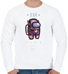 printfashion Among us D. VA 2 premium skin set - Férfi pulóver - Fehér (4205802)