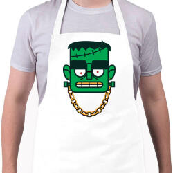 printfashion Frankenstein - Kötény - Fehér (4907845)