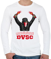 printfashion Egyedi szurkolói minta #4 - Férfi hosszú ujjú póló - Fehér (16588562)