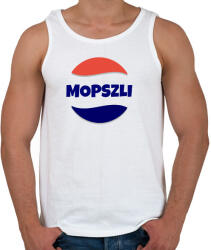 printfashion MOPSZLI - Férfi atléta - Fehér (10903923)