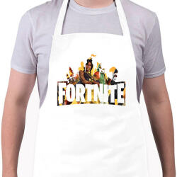 printfashion Fortnite - Kötény - Fehér (16626148)