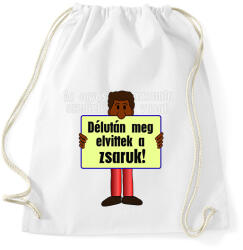 printfashion az orvos aztmondta. . . - Sportzsák, Tornazsák - Fehér (2084145)