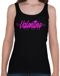 printfashion valentine - Női atléta - Fekete (15572865)