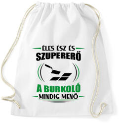 printfashion A burkoló mindig menő - Sportzsák, Tornazsák - Fehér (14698712)