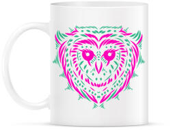 printfashion Bagoly dizájn - Bögre - Fehér (789179)