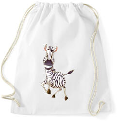 printfashion Zebrás póló - Sportzsák, Tornazsák - Fehér (1014455)