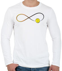 printfashion Forever5 - Férfi hosszú ujjú póló - Fehér (944334)