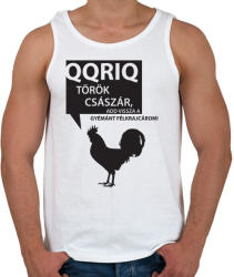 printfashion kiskakas-black - Férfi atléta - Fehér (878360)