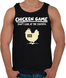 printfashion CHICKEN GAME - Férfi atléta - Fekete (16654249)