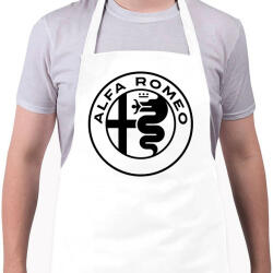 printfashion Alfa Romeo - Kötény - Fehér (4906813)