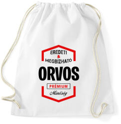 printfashion Orvos prémium minőség - Sportzsák, Tornazsák - Fehér (1432125)