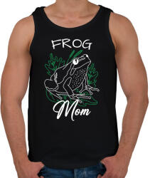 printfashion Frog Mom - Férfi atléta - Fekete (10768391)