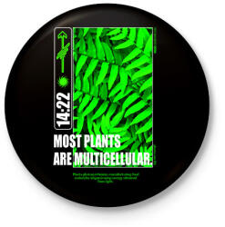 printfashion Most plants - Kitűző, hűtőmágnes - Fekete (15498944)