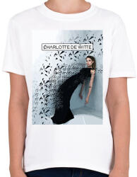 printfashion Charlotte de Witte - Gyerek póló - Fehér (1802679)