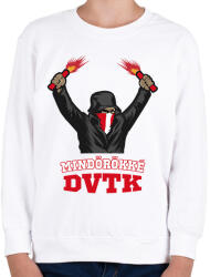 printfashion Egyedi szurkolói minta #2 - Gyerek pulóver - Fehér (16595067)