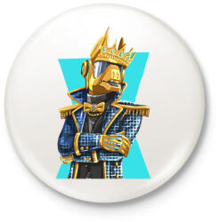 printfashion Fortnite Golden Lama - Kitűző, hűtőmágnes - Fehér (3082714)