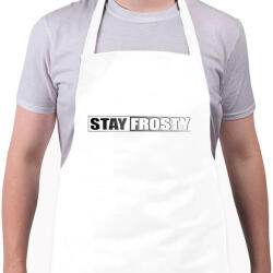 printfashion Stay Frosty - COD MW - Kötény - Fehér (4908067)