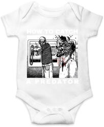 printfashion HOW TO CATCH A PREDATOR? - Baba Body - Fehér (13932399)