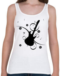 printfashion Gitár - Női atléta - Fehér (12031403)