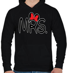 printfashion MRS. - Férfi kapucnis pulóver - Fekete (1135953)
