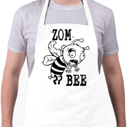 printfashion Zombeee - Kötény - Fehér (4908041)