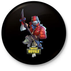 printfashion Fortnite Battle Royale - Kitűző, hűtőmágnes - Fekete (5573541)